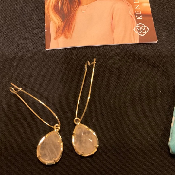 KENDRA SCOTT DEE PINK QUARTZ EARRINGS - Picture 4 of 12